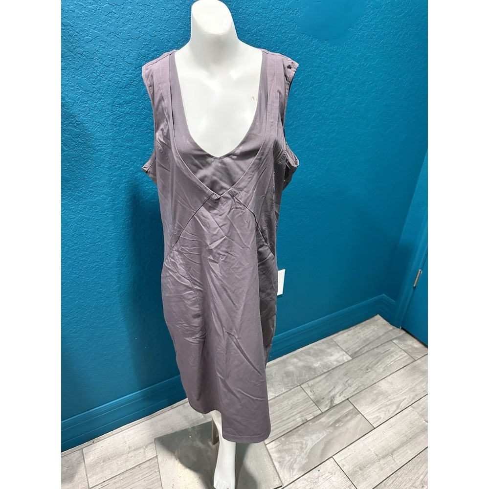 Indyeva Liike IV Athletic Hiking Dress Purple Pockets Sleeveless L